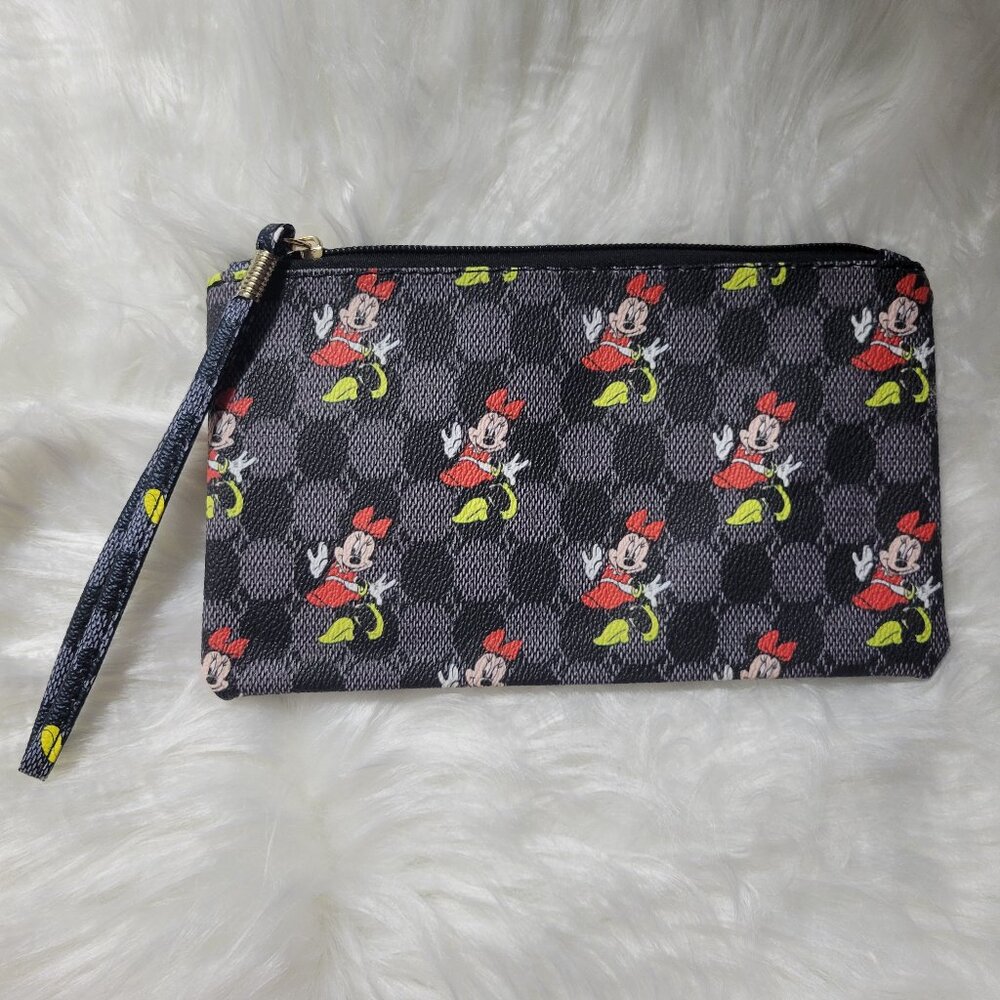 Minnie Mouse Design Wristlet